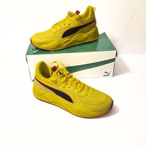Men's PUMA Scuderia Ferrari x RS-X Speed Yellow Rosso Corsa Sneakers